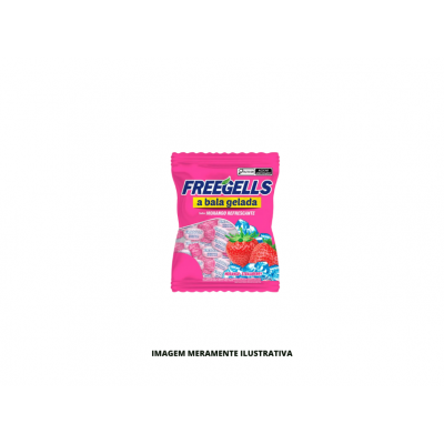 BALA - FREEGELLS RICLAN - 475g - MORANGO